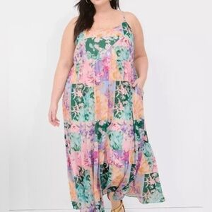 Lane Bryant Colorful Patchwork Maxi Dress